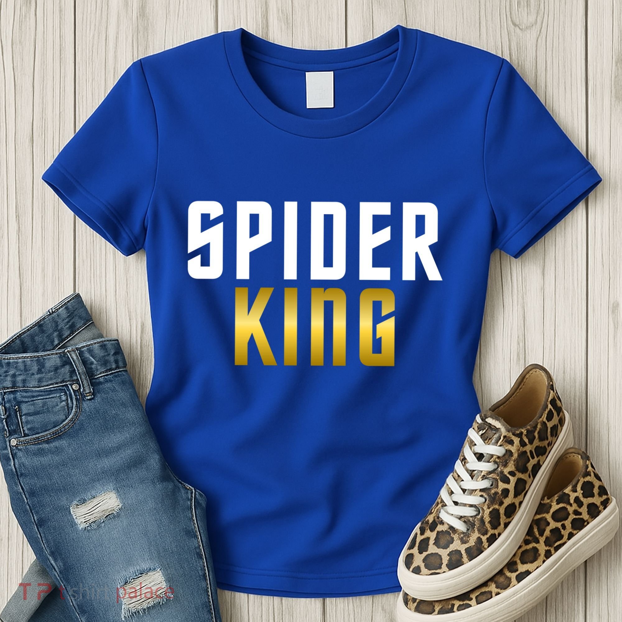 Spider King Tarantula Spider Dad Gift Women's T-Shirt