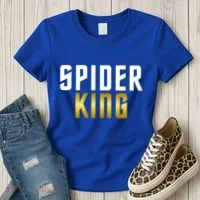 Spider King Tarantula Spider Dad Gift Women's T-Shirt thumb 3
