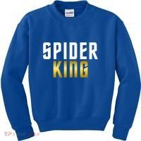 Spider King Tarantula Spider Dad Gift Kids Sweatshirt thumb 0