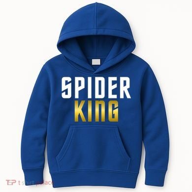 Spider King Tarantula Spider Dad Gift Kids Hoodie