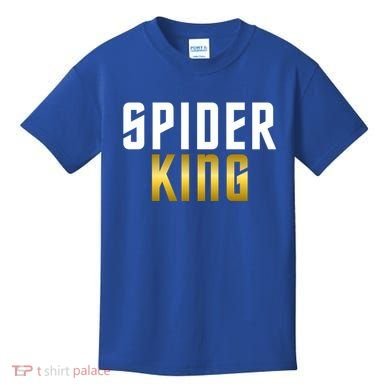 Spider King Tarantula Spider Dad Gift Kids T-Shirt