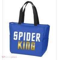 Spider King Tarantula Spider Dad Gift Tote Bag thumb 3