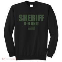Sheriff K9 Unit Police Flag Uniform Sweatshirt thumb 0