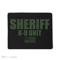 Sheriff K9 Unit Police Flag Uniform Mousepad thumb 0