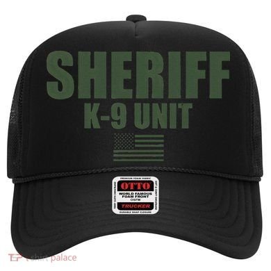 Sheriff K9 Unit Police Flag Uniform Hat