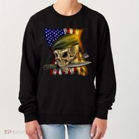 Skull Beret Military Women's Sweatshirt thumb 0