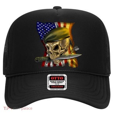Skull Beret Military Hat