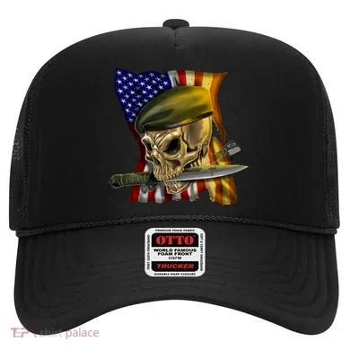 Skull Beret Military Hat