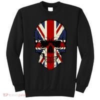 Skull Face British Flag Sweatshirt thumb 0