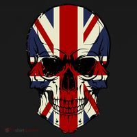 Skull Face British Flag Pajama Set thumb 2