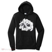 Skull Head With Cats Women's Hoodie thumb 0