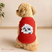 Skull Head With Cats Doggie Tank thumb 2