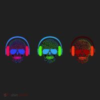 Skull Icons With Headphones Women's Sweatshirt thumb 2