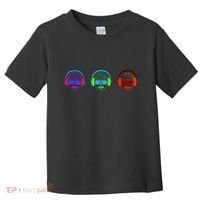 Skull Icons With Headphones Toddler T-Shirt thumb 0