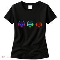 Skull Icons With Headphones Women's T-Shirt thumb 0