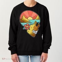 Skull Landscape Sunset Women's Sweatshirt thumb 0
