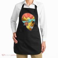 Skull Landscape Sunset Apron thumb 2