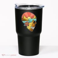 Skull Landscape Sunset Tumbler thumb 0