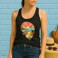 Skull Landscape Sunset Women's Tank Top thumb 2