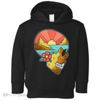 Skull Landscape Sunset Toddler Hoodie thumb 0