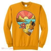 Skull Landscape Sunset Sweatshirt thumb 0