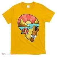 Skull Landscape Sunset T-Shirt thumb 0