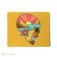 Skull Landscape Sunset Mousepad thumb 0