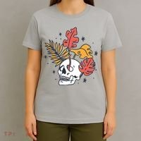 Skull Leaves T-Shirt thumb 4