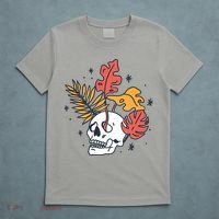 Skull Leaves T-Shirt thumb 5