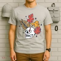 Skull Leaves T-Shirt thumb 6