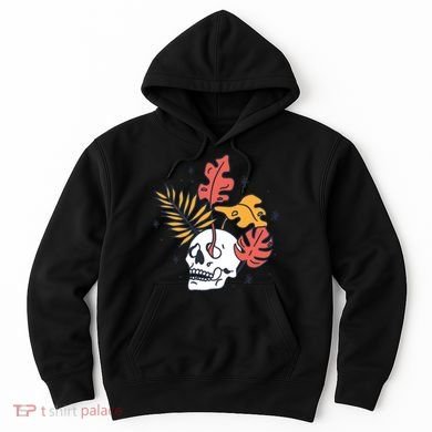 Skull Leaves Hoodie
