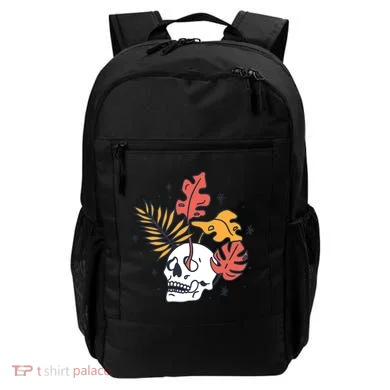 Skull Leaves Backpack