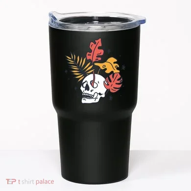 Skull Leaves Tumbler