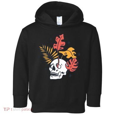 Skull Leaves Toddler Hoodie