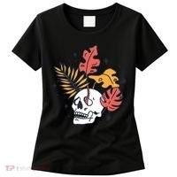 Skull Leaves Women's T-Shirt thumb 0