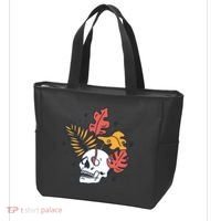 Skull Leaves Tote Bag thumb 3