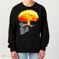Skull Mind On Fire Women's Sweatshirt thumb 0