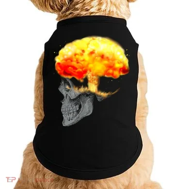 Skull Mind On Fire Doggie Tank