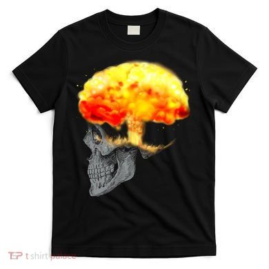 Skull Mind On Fire T-Shirt