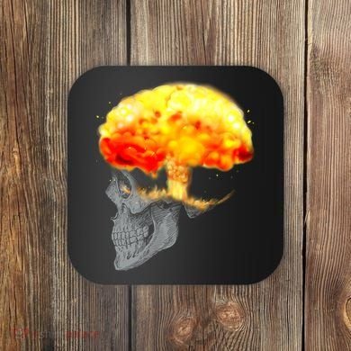 Skull Mind On Fire Coaster