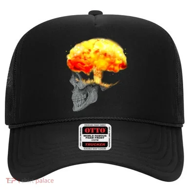 Skull Mind On Fire Hat