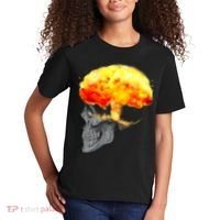 Skull Mind On Fire Kids T-Shirt thumb 2
