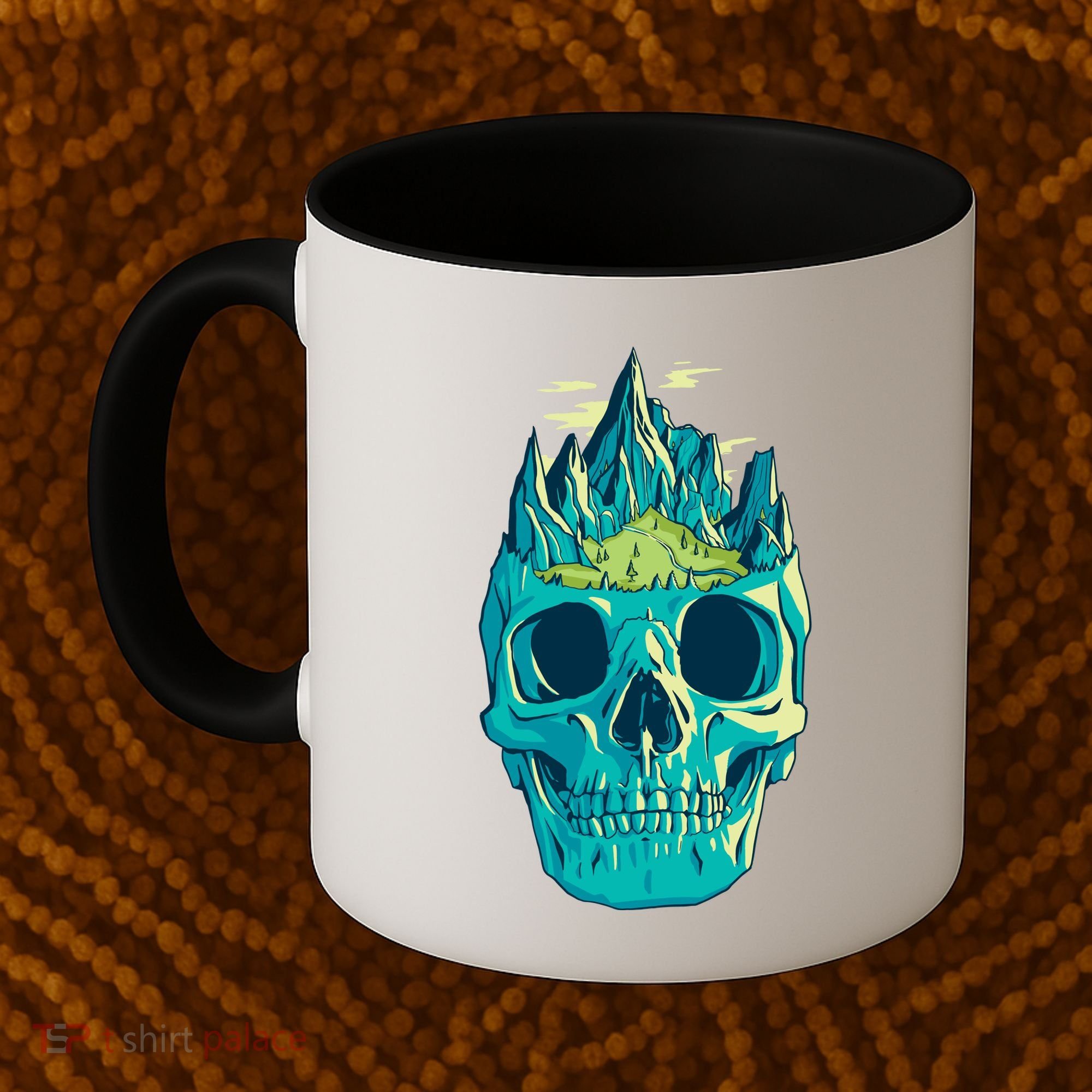 Skull Mountains Coffee Mug