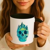 Skull Mountains Coffee Mug thumb 3