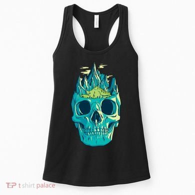Skull Mountains Women's Tank Top