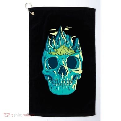Skull Mountains Golf Towel