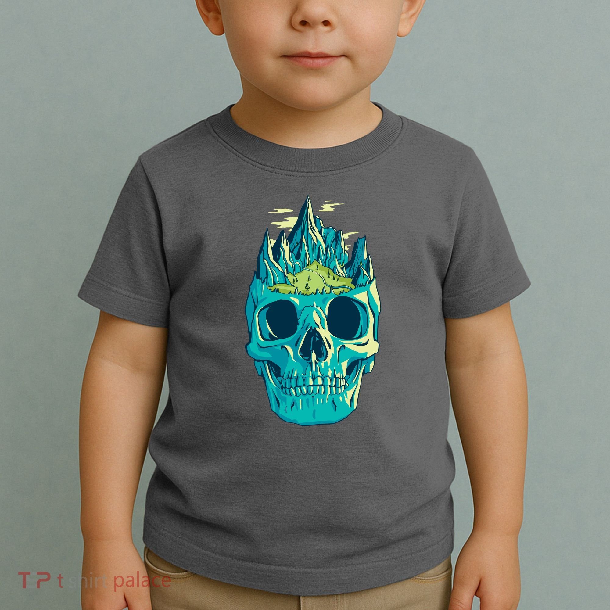 Skull Mountains Toddler T-Shirt