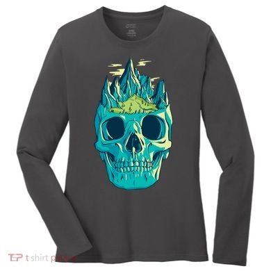 Skull Mountains Women's Long Sleeve Shirt
