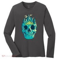 Skull Mountains Women's Long Sleeve Shirt thumb 0