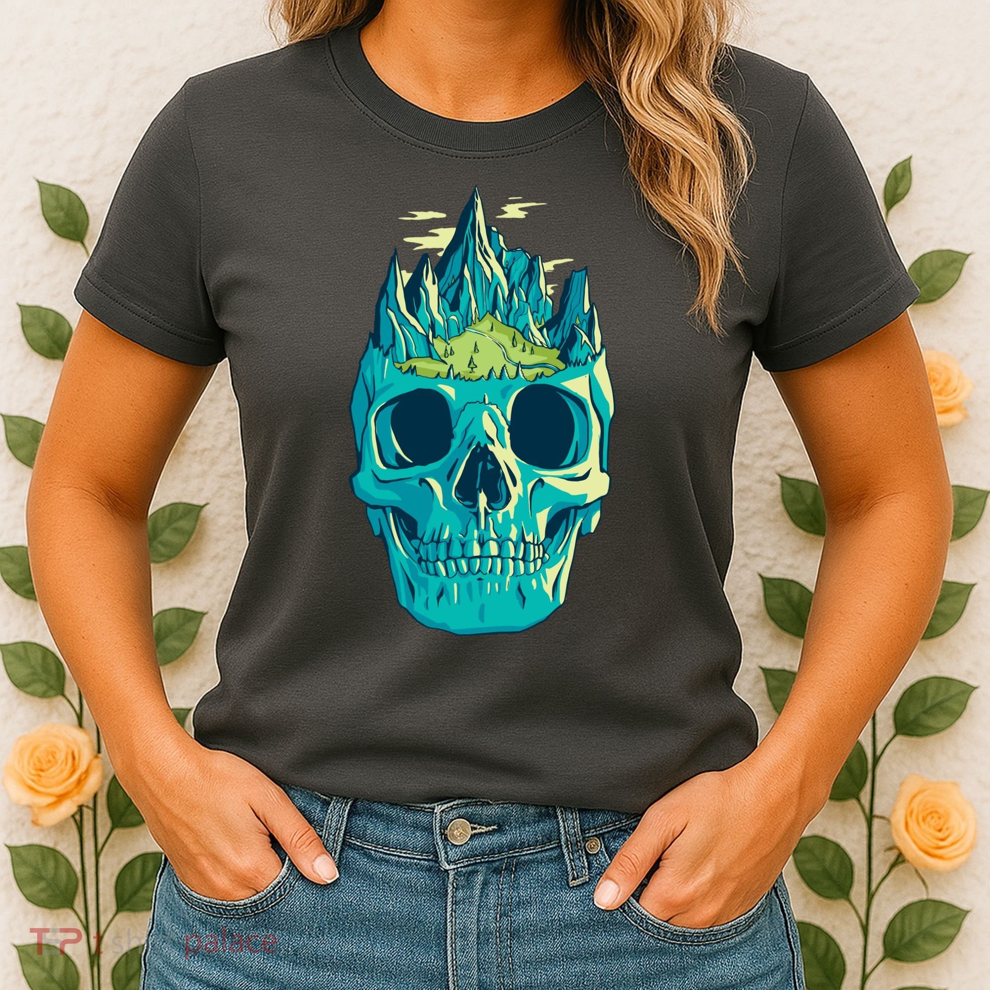Skull Mountains Women's T-Shirt